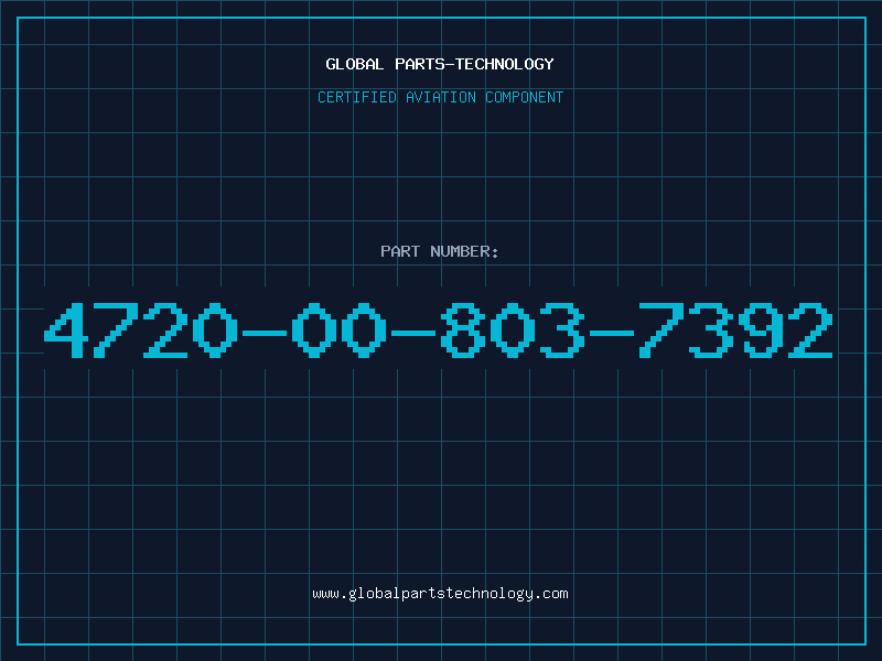 Aviation Part 4720-00-803-7392