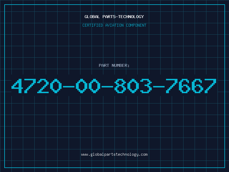 Aviation Part 4720-00-803-7667