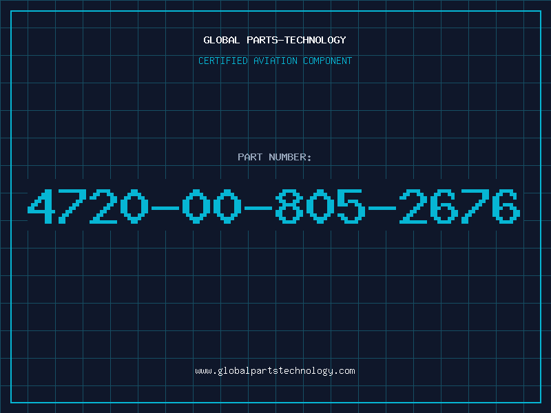 Aviation Part 4720-00-805-2676