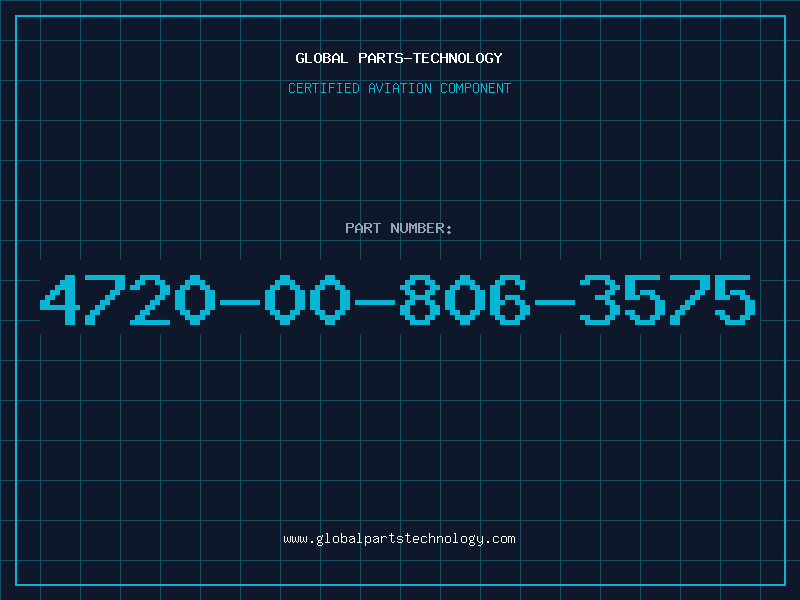 Aviation Part 4720-00-806-3575