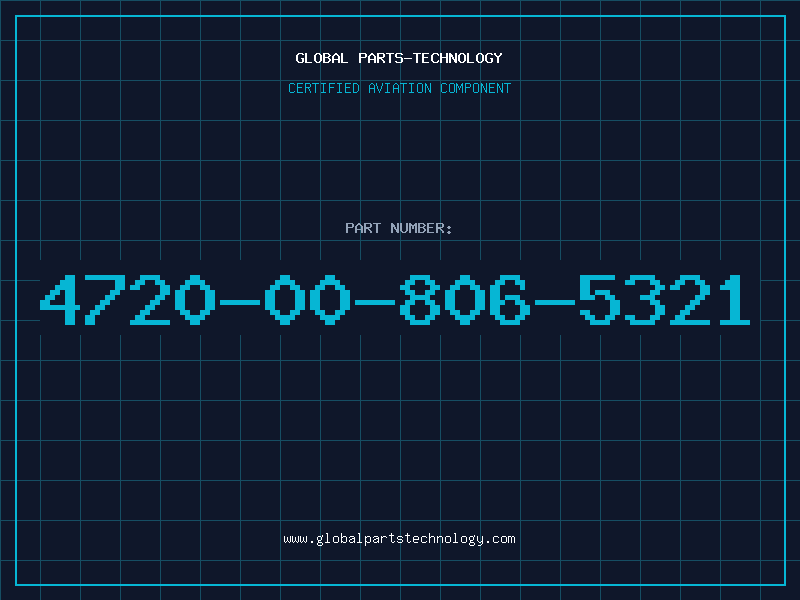 Aviation Part 4720-00-806-5321