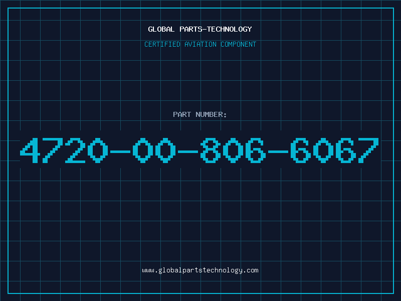 Aviation Part 4720-00-806-6067