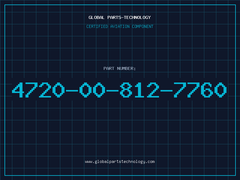 Aviation Part 4720-00-812-7760