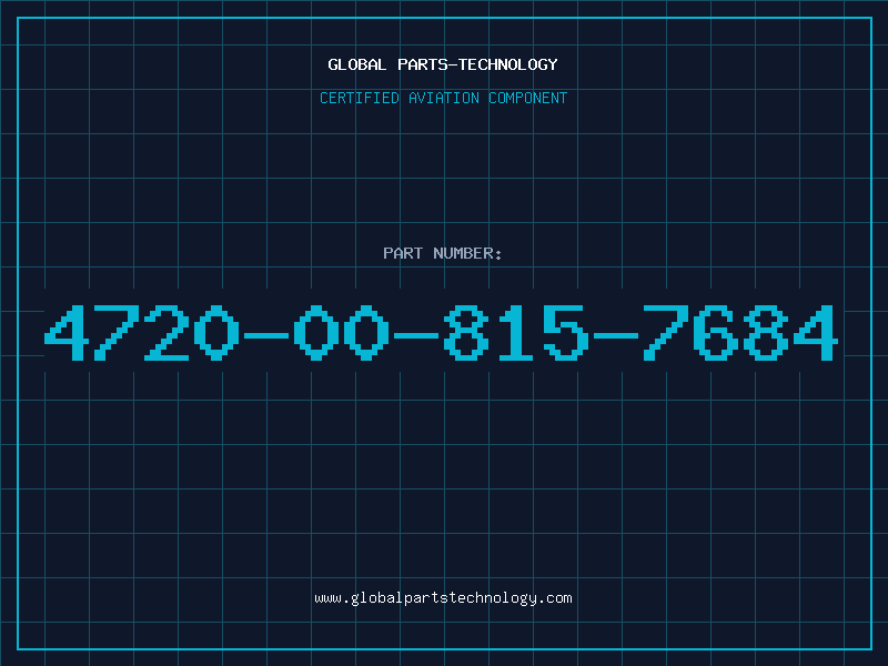 Aviation Part 4720-00-815-7684