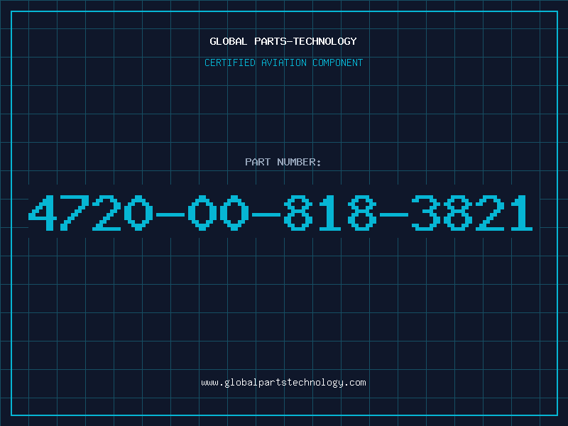 Aviation Part 4720-00-818-3821