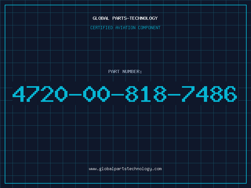 Aviation Part 4720-00-818-7486