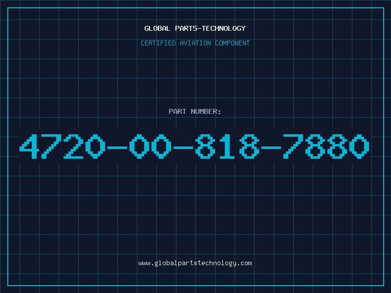Aviation Part 4720-00-818-7880