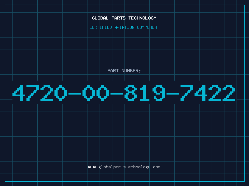 Aviation Part 4720-00-819-7422