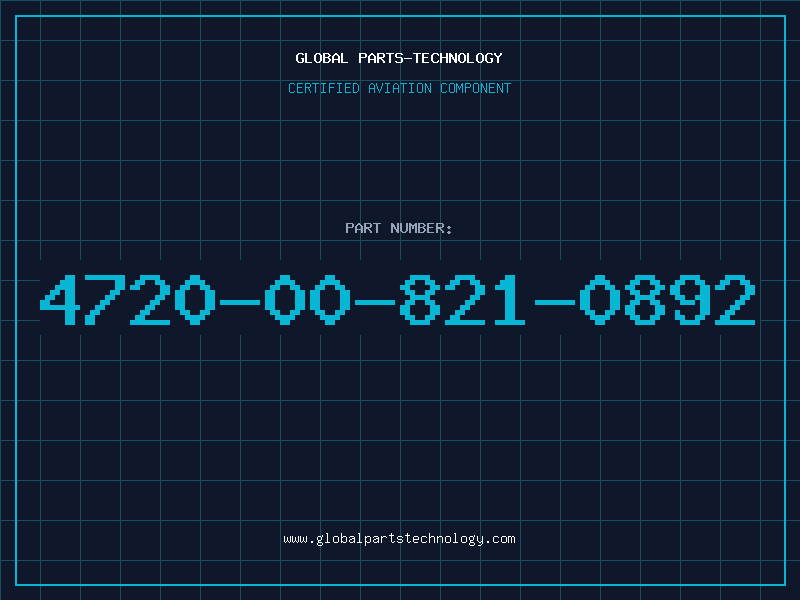 Aviation Part 4720-00-821-0892