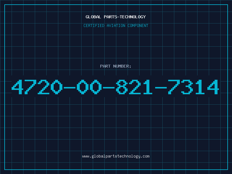 Aviation Part 4720-00-821-7314