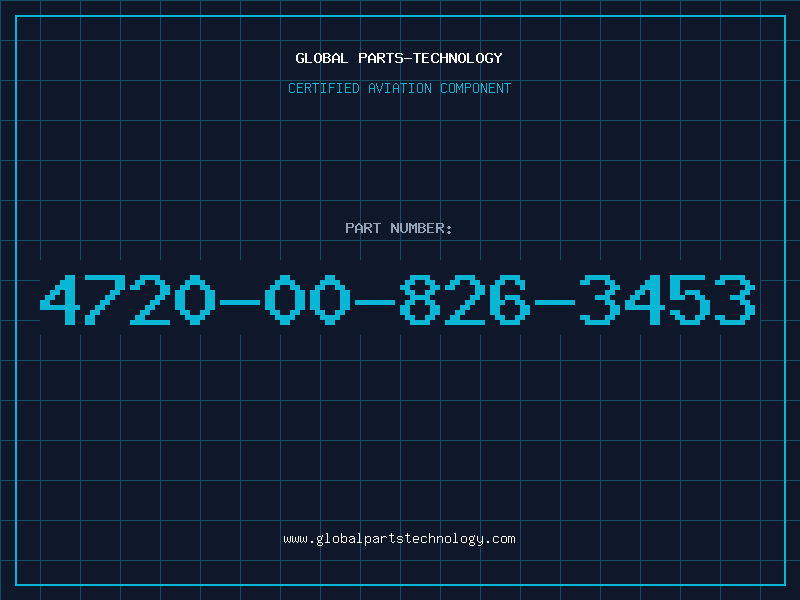 Aviation Part 4720-00-826-3453
