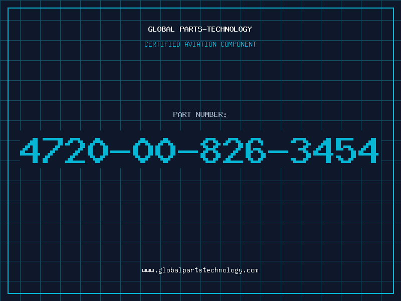 Aviation Part 4720-00-826-3454