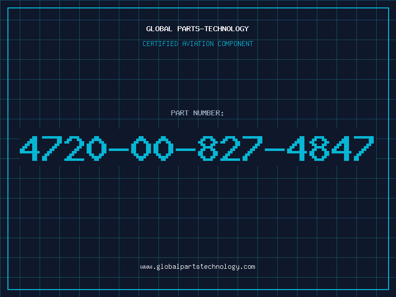 Aviation Part 4720-00-827-4847