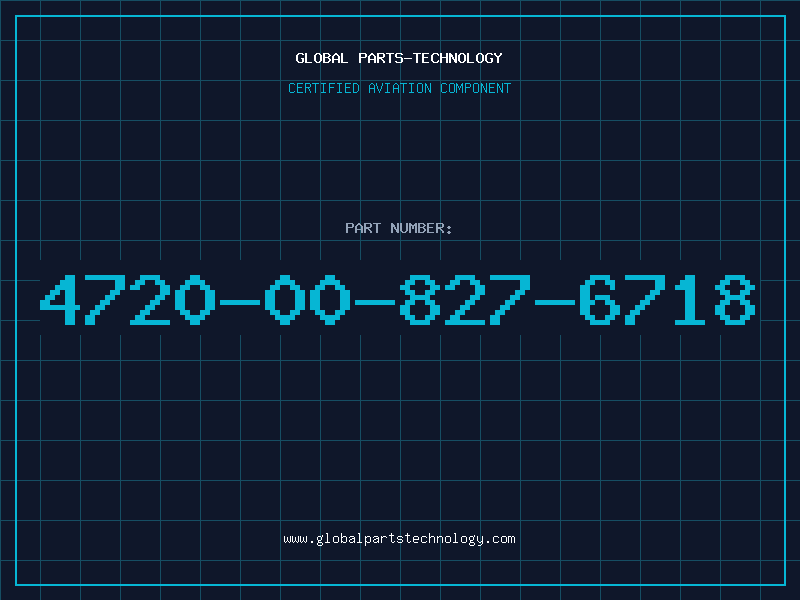 Aviation Part 4720-00-827-6718
