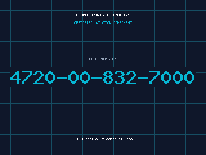 Aviation Part 4720-00-832-7000