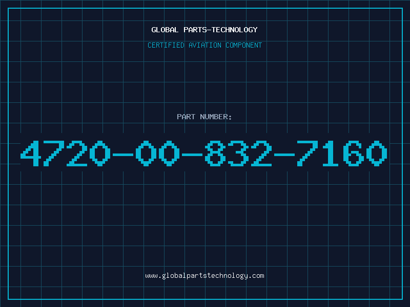 Aviation Part 4720-00-832-7160