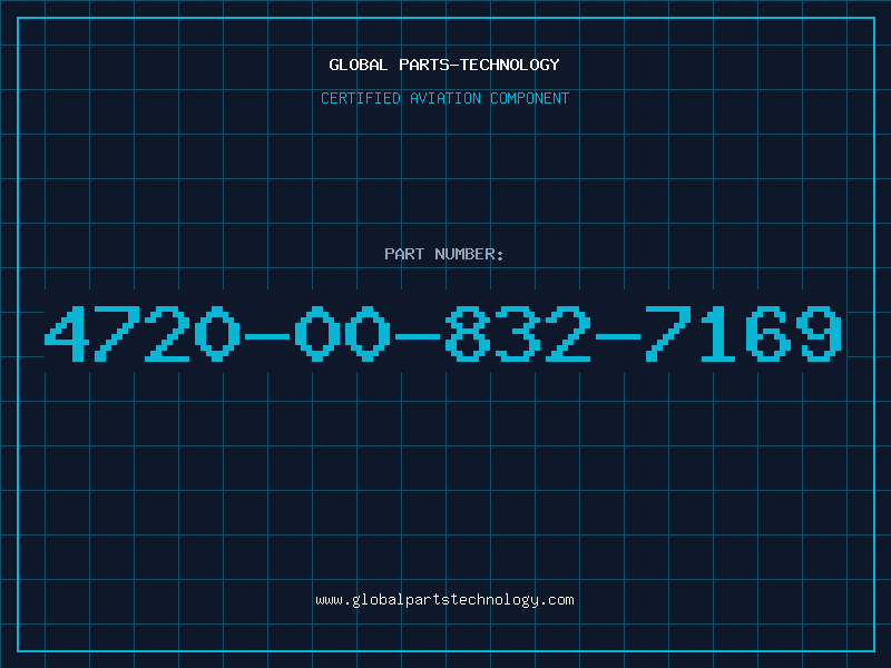 Aviation Part 4720-00-832-7169