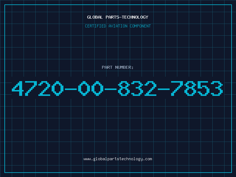 Aviation Part 4720-00-832-7853