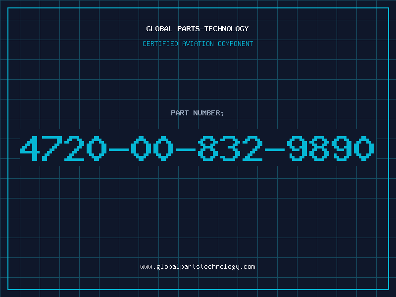 Aviation Part 4720-00-832-9890