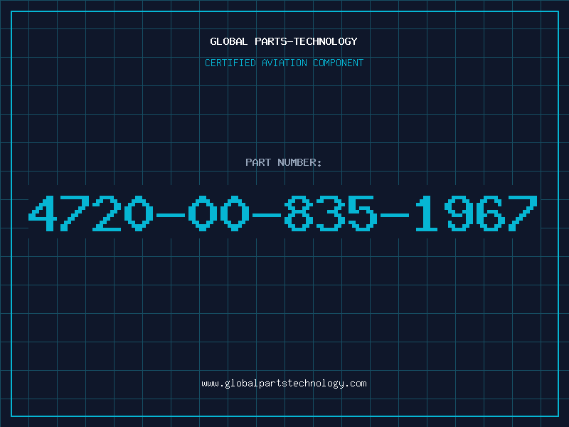 Aviation Part 4720-00-835-1967