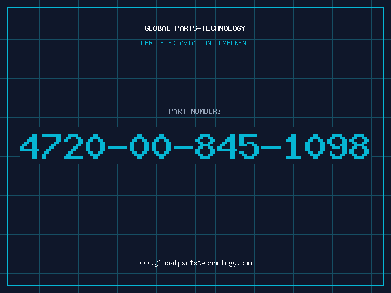Aviation Part 4720-00-845-1098