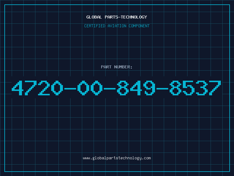 Aviation Part 4720-00-849-8537