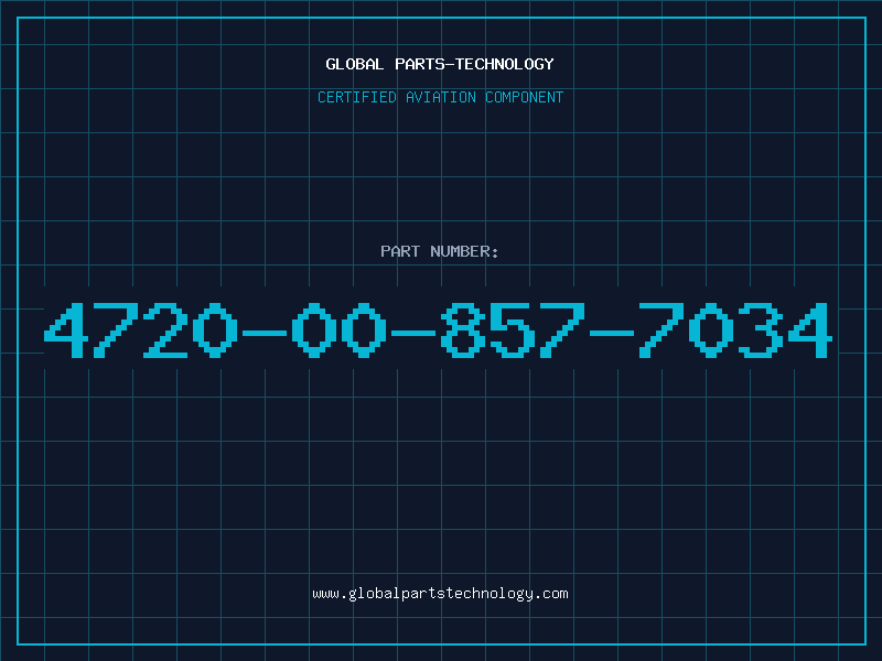 Aviation Part 4720-00-857-7034