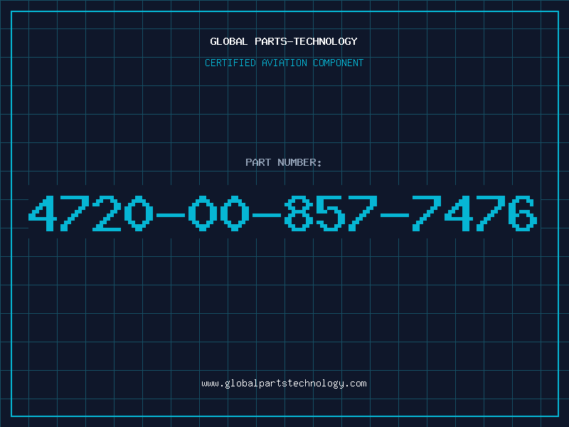 Aviation Part 4720-00-857-7476