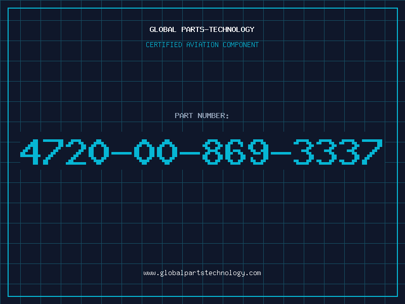 Aviation Part 4720-00-869-3337