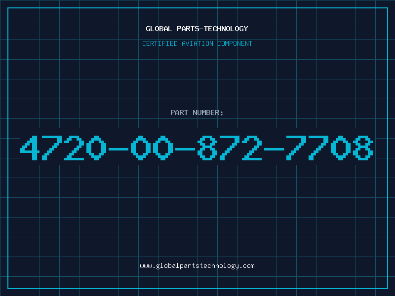Aviation Part 4720-00-872-7708