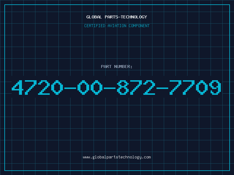 Aviation Part 4720-00-872-7709