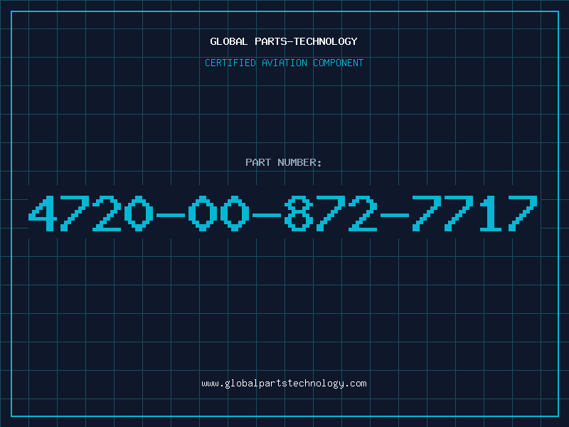 Aviation Part 4720-00-872-7717