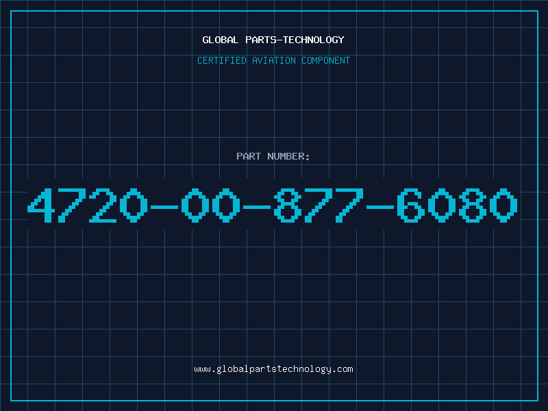 Aviation Part 4720-00-877-6080