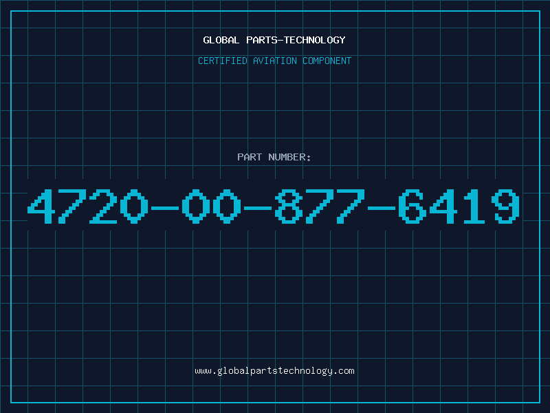 Aviation Part 4720-00-877-6419