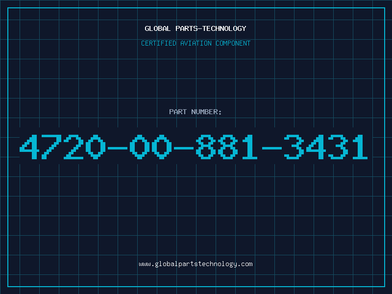 Aviation Part 4720-00-881-3431