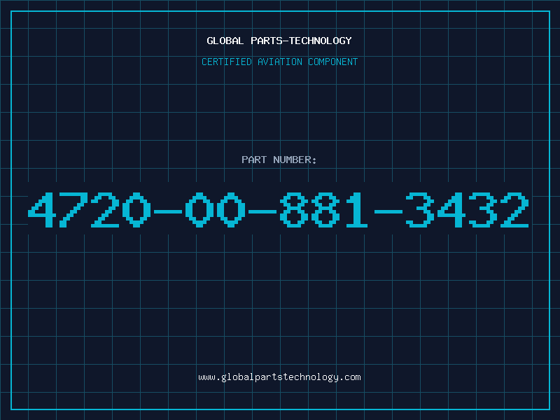 Aviation Part 4720-00-881-3432
