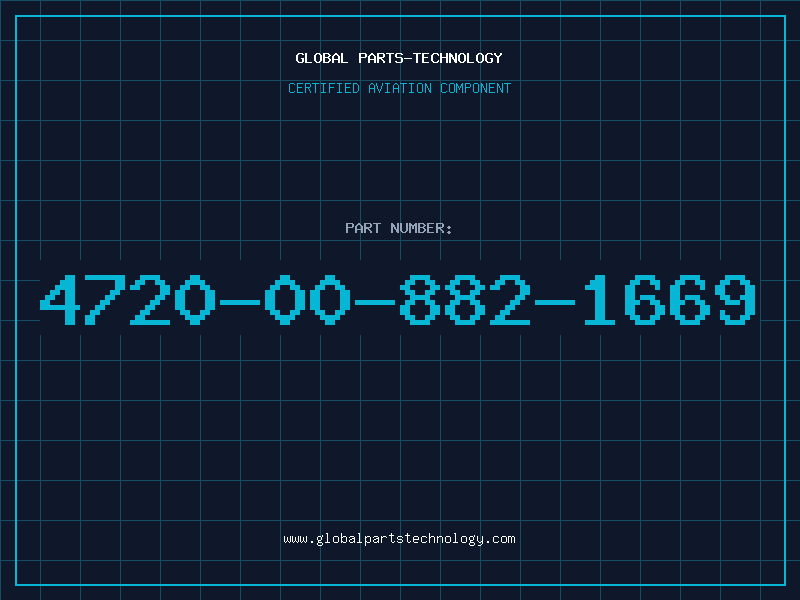 Aviation Part 4720-00-882-1669