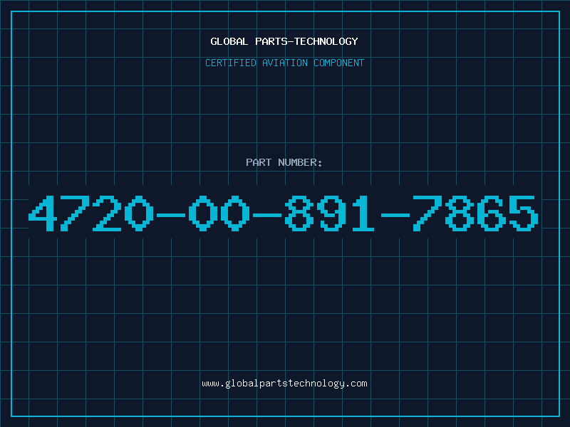 Aviation Part 4720-00-891-7865