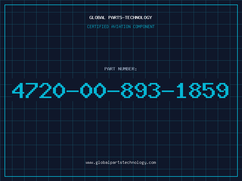Aviation Part 4720-00-893-1859
