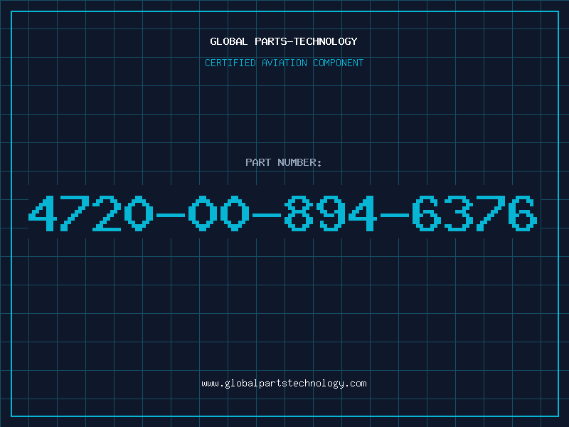 Aviation Part 4720-00-894-6376