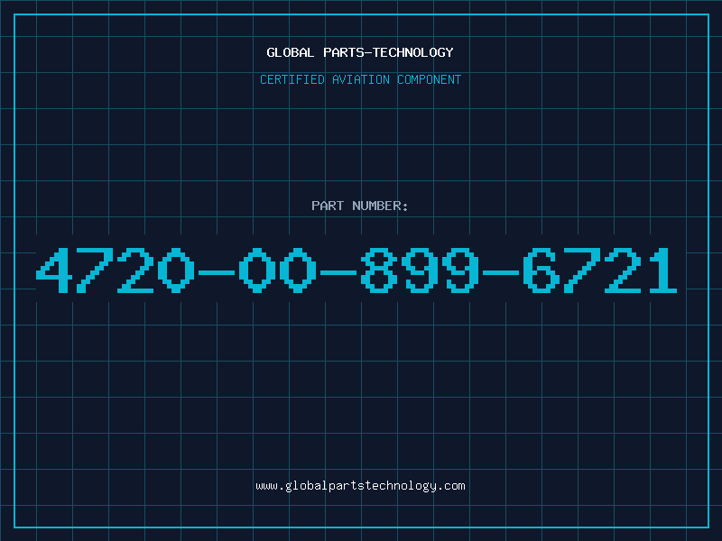 Aviation Part 4720-00-899-6721