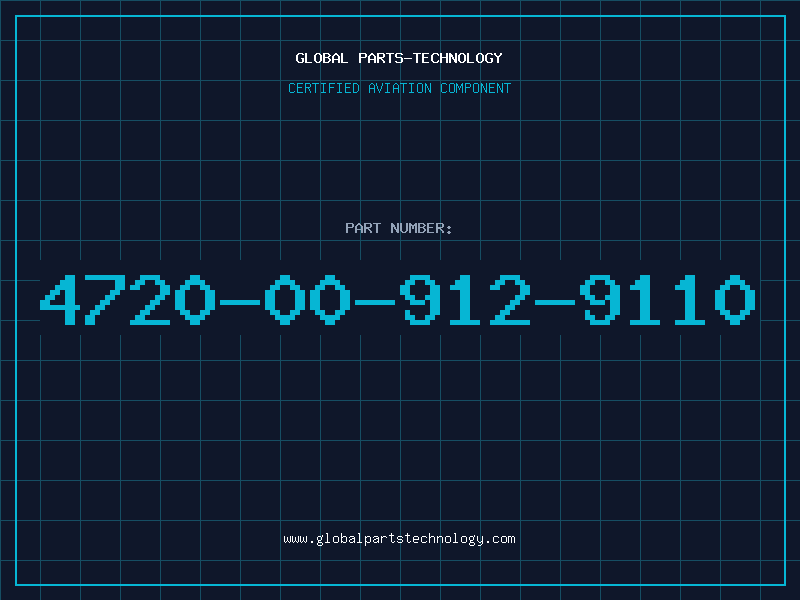 Aviation Part 4720-00-912-9110