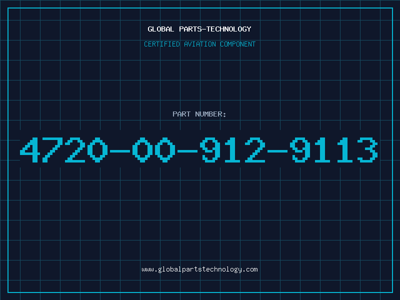Aviation Part 4720-00-912-9113