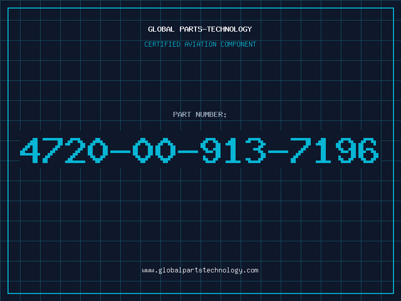 Aviation Part 4720-00-913-7196