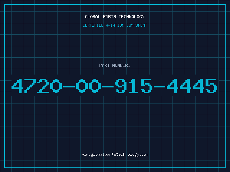 Aviation Part 4720-00-915-4445