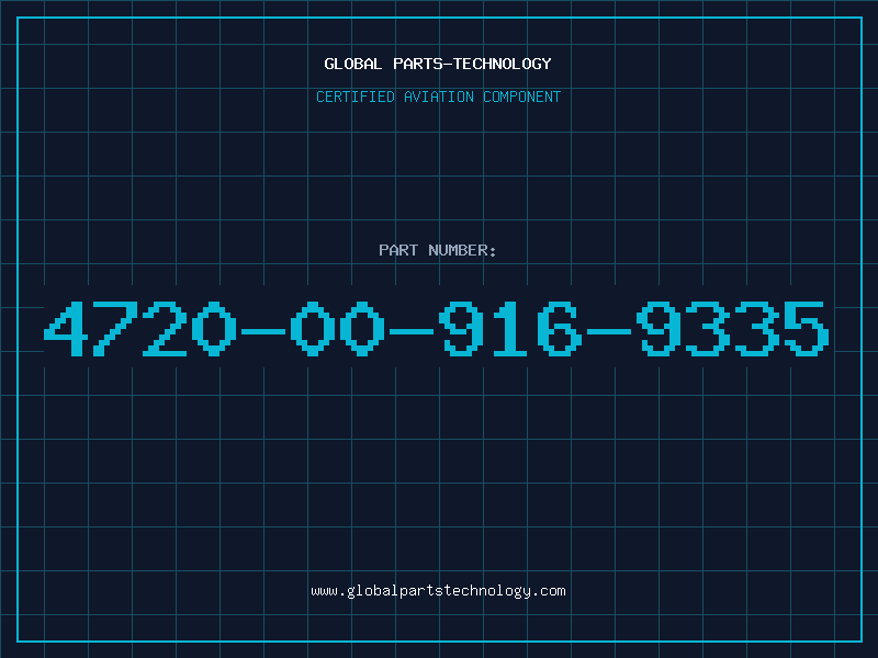 Aviation Part 4720-00-916-9335