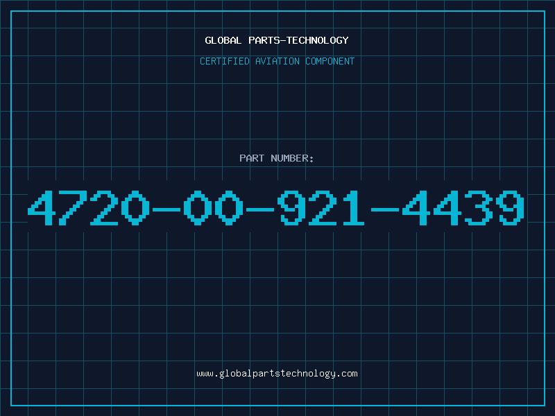 Aviation Part 4720-00-921-4439