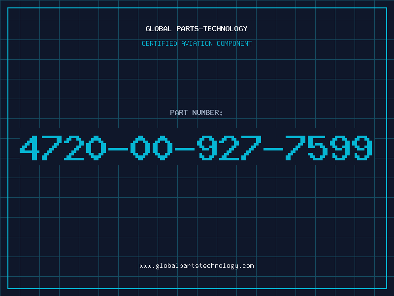 Aviation Part 4720-00-927-7599