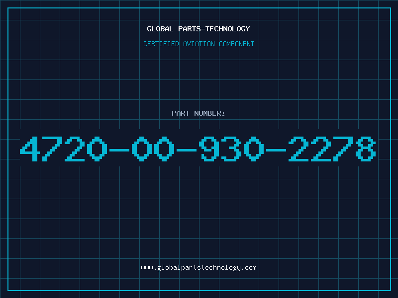 Aviation Part 4720-00-930-2278