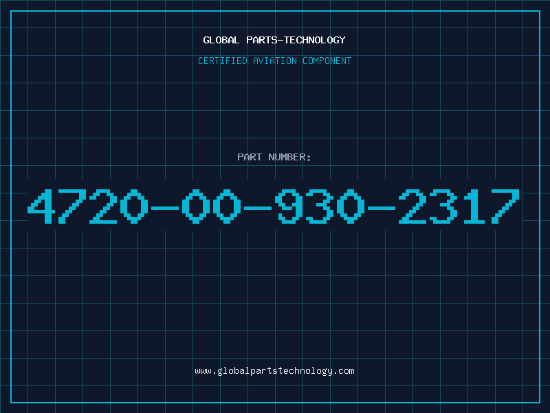Aviation Part 4720-00-930-2317